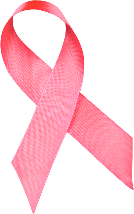 Breast Cancer Awareness Ribbon.
